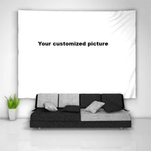 Custom Wall Art Extra Large Tapestry Wall Hanging Fabric Poster Background Decor - Picture 1 of 6