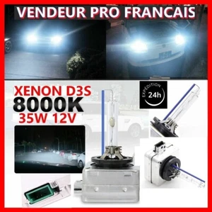 AMPOULE XENON D3S 35W 8000K ORIGINALE POUR PHARE BALLAST FEUX HID 12V BLANC BLEU - Foto 1 di 2