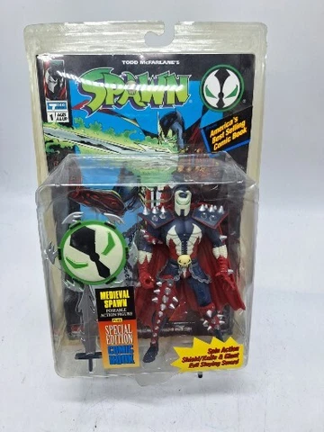 McFarlane Toys Medieval Spawn Series 1 Action Figure 1994 #rr1 Cover