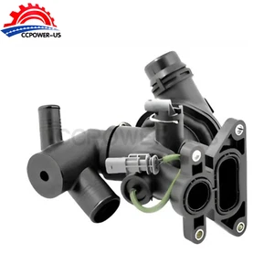 Thermostat & Housing For Discovery Sport Range Rover Evoque 2.0 AJ200 Ingenium - Picture 1 of 7