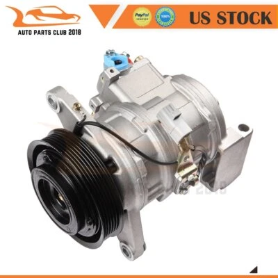 A/C AC Compressor 1993-1998 For Toyota Supra 1992-2000 For Lexus 3.0L - Image 1 of 4