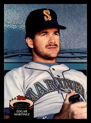 Edgar Martinez 1992 Stadium Club #267 HOF Seattle Mariners Mint - Image 1 of 2
