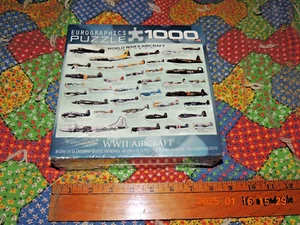 World War II Aircraft 1000 Piece Jigsaw Puzzle EuroGraphics New! 19" x 26" - Picture 1 of 2