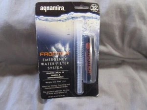 Aquamira Frontier Notfall Wasserfiltersystem 67005 filtert bis zu 20 Gallonen - Bild 1 von 2