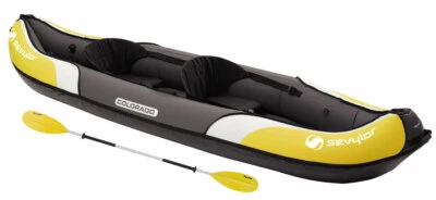 Sevylor Colorado 2 Person Inflatable Kayak KIT With Paddle And Pump 2000016743 - Image 1 of 4