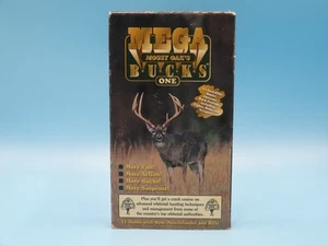 Mossy Oak Mega Bucks Vol. 1 VHS 1990s Deer Hunting Video - Imagen 1 de 5