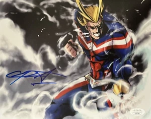 CHRIS SABAT SIGNED ALL MIGHT 8X10 PHOTO MY HERO ACADEMIA PLUS ULTRA! JSA COA - Picture 1 of 1