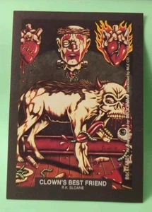1991 Rockcards Trading Card Clown's Best Friend - R.K. Sloane  - Picture 1 of 2