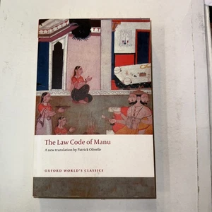 The Law Code of Manu by Olivelle, (TRN)  New 9780199555338 Paperback - Picture 1 of 3