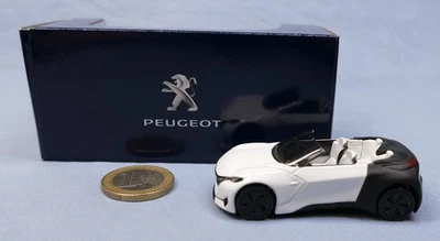 Norev 1/64 réf 312018 : Peugeot Concept Car Fractal (Blanc) - Photo 1/4