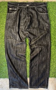 Vintage Y2k Southpole Baggy Jeans Herren 40x34 Faded Black Jesse Pinkman - Bild 1 von 6
