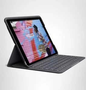Funda con teclado Logitech Slim Folio para iPad 7º 8º 9º Gen NIOB - Imagen 1 de 6