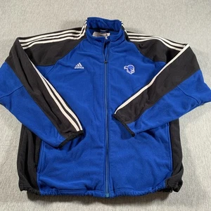 Chaqueta Seton Hall Pirates Para Hombre Grande Cremallera Completa Vellón NCAA Baloncesto Adidas - Imagen 1 de 11