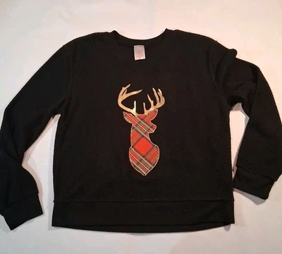 Top polar negro para mujer No Boundaries. Talla mediana (7-9) Foto 1 de 4