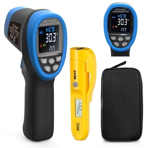 Infrared Thermometer High Temperature Gun 50:1 IR Laser Pyrometer -58℉~3272℉ LCD - Picture 1 of 8
