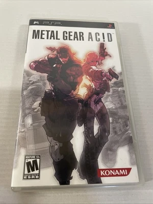 Metal Gear Acid (Sony PlayStation Portable PSP, 2005) CIB Manual Complete - Image 1 of 4