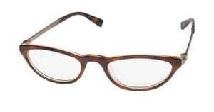 NEW ESCADA VES454 GLASSES WOMENS PLASTIC CAT EYE FULL-RIM TORTOISE 09TA - Picture 1 of 8