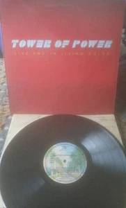 Tower Of Power•Live &  In Living Color•1st Press'76  (EX)    K 56221•STEREO - Picture 1 of 4