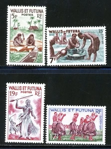 Stamps Wallis and Futuna Islands, Scott # 154-157 Mint NH, complete set - Picture 1 of 1