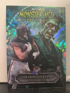 2025 Wild Card Haunted Hits Colston Loveland Frankenstein Monster Hit 1/1 - Picture 1 of 2