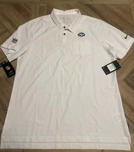 Nike DriFit Herren On Field Apparel New York Jets Poloshirt Neu mit Etikett + kostenloser Versand - Bild 1 von 7