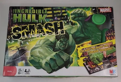 The Incredible Hulk Smash Mb Games 6+ Marvel Complete - Image 1 of 4