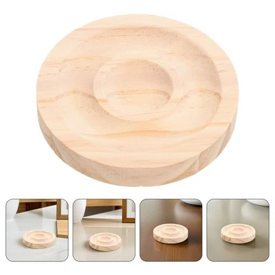 Soporte de almacenamiento de joyas para platos de madera de 5 piezas Foto 1 de 4