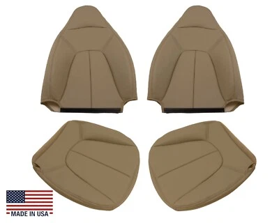 Cubierta de asiento Ford Expedition XLT 1997 1998 1999 2001 2002 Eddie Bauer en vinilo tostado Foto 1 de 4