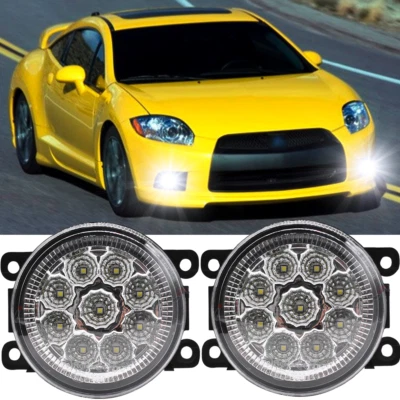 2 peças luzes de neblina de LED 12v 55w para Acura RDX 2010-2015 lâmpada de direção branca - Imagem 1 de 4