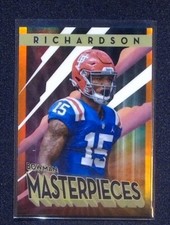 2022 Bowman Best U Anthony Richardson #BM-9 Orange Refractor 12/25 Colts CB91