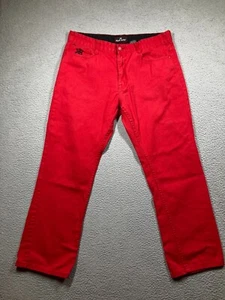 Vintage Red Ape Jeans Herren 38 (35x29) Rot Straight Y2K Hip Hop Urban Streetwear - Bild 1 von 22