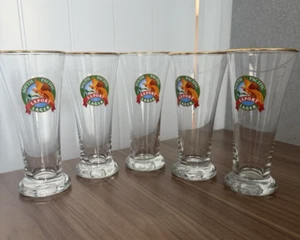South Pacific Special Export Lager Beer Glasses x 5 collectable - Bild 1 von 5