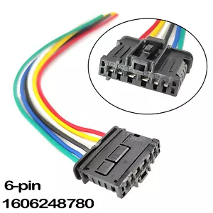 Rear Tail Light Connector Plug 6Pin For PEUGEOT 206 207 208 301 307 308 508 2008 - Picture 1 of 7