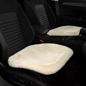 Genuine Sheepskin Car Seat Cushion Seat Covers for Cars Trucks SUV Comfort - Picture 1 of 6