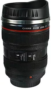Caniam Canon EF 24-105mm Lens Stainless Steel Thermo Coffee Cup/Mug Novelty Gag - Picture 1 of 13