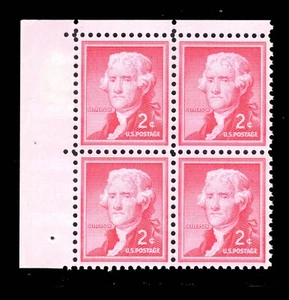 MOMEN US #1033a SILKOTE CORNER BLOCK OF 4 MINT OG NH SUPERB PSE CERT LOT #92432* - Picture 1 of 3