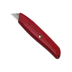 Cuchillo utilitario retráctil Wilde 6" navaja de afeitar aluminio fundido hecho en EE. UU. 11759B - Imagen 1 de 4
