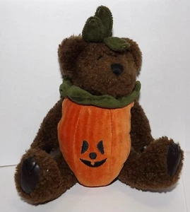 Boyds Bears Retired SPUNKY BOOBEAR Halloween Pumpkin Bear 81003 - Picture 1 of 4