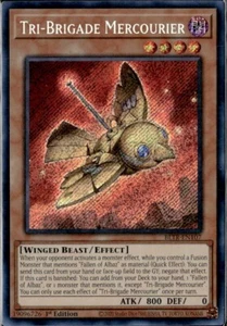 Yugioh Mercourier 1st Edition BLTR - EN 107 Platinum Holo LP - Picture 1 of 2