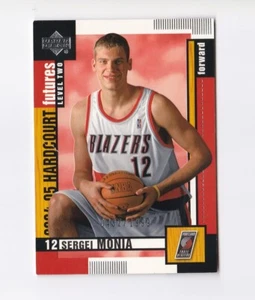 2004-05 Upper Deck Hardcourt #113 Sergei Monia RC/1999 Portland Trail Blazers - Imagen 1 de 2