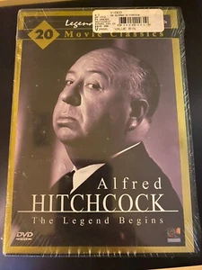 ALFRED HITCHCOCK - THE LEGEND BEGINS (DVD, 2007, 4-DISC SET) - 20 CLASSICS - NEW - Picture 1 of 2