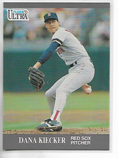 1991 Fleer Ultra Update Dana Kiecker Card