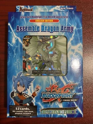 FUTURE CARD BUDDYFIGHT DRAGONIC FORCE TRIAL DECK JACKKNIFE BFE-TD03 (SEALED) - Image 1 of 2