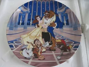 Plato Walt Disney La Bella y la Bestia Colección PRIMER BAILE DEL AMOR Plato 1er - Imagen 1 de 3