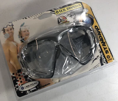 EE. UU. DIVERS Gafas de Natación Estándar para Adultos Snorkel, 1 Talla Ava II Ajustables NUEVAS Foto 1 de 4