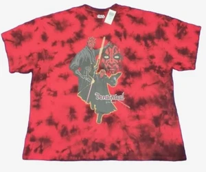 Star Wars Her Universe Darth Maul Tie Dye Graphic T-shirt Oversized S/M 🔥 NEW! - Picture 1 of 8