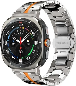 Titanium Metal Band Adjustable Replacements Strap for Galaxy Watch Ultra 47mm - Picture 1 of 19