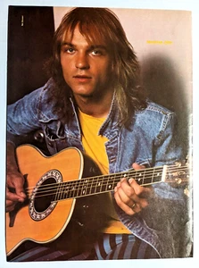SCORPIONS/MATTHIAS JABS/REVISTA DÉCADA DE 1980 PINUP RECORTE DE PÓSTER - Imagen 1 de 2