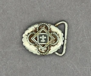 Vintage Boy Scouts of America Belt Buckle Metal 1 1/2" - Picture 1 of 3
