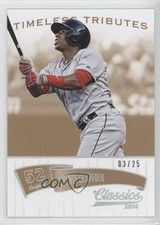 2014 Panini Classics Timeless Tributes Gold /25 Yoenis Cespedes #148